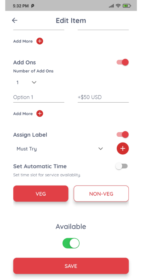 Restaurant Vendor Order Management Flutter App UI Kit By Fluttertop